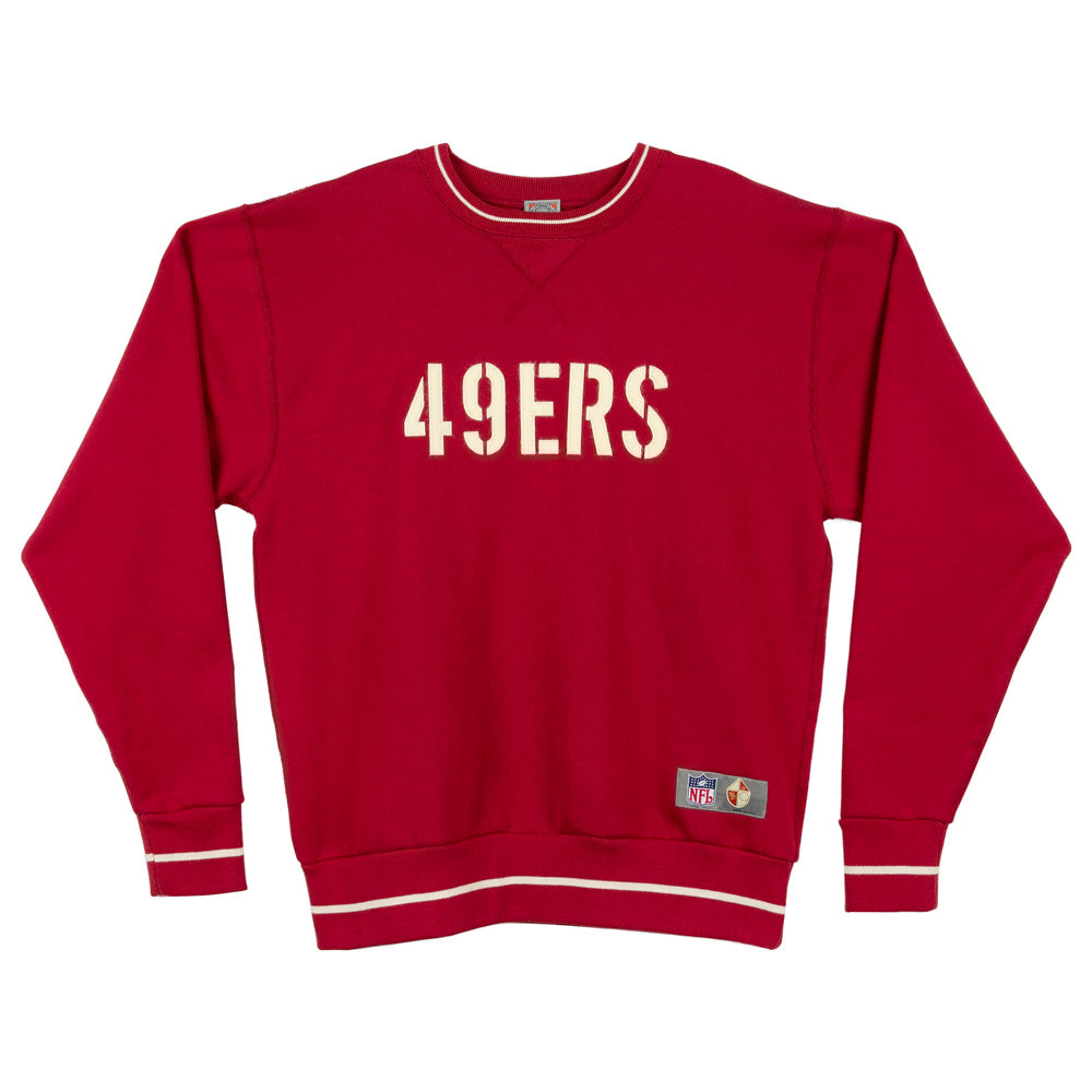 San Francisco 49ers Vintage Crewneck Sweatshirt – Ebbets Field Flannels