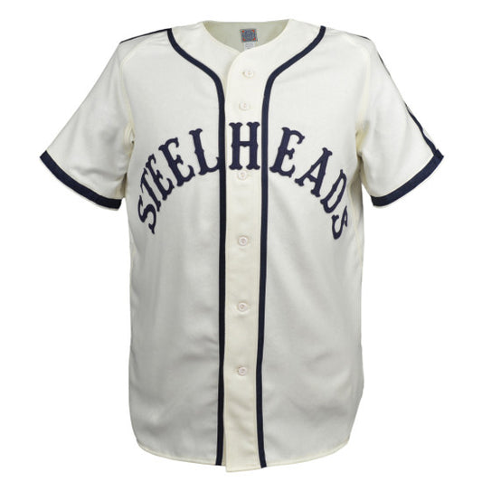 Seattle Steelheads NLB Jersey - Cream - 3XL - Royal Retros