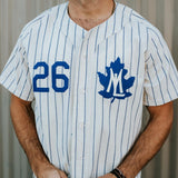 toronto maple leafs baseball jersey