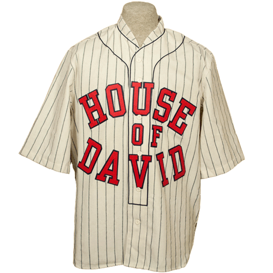 House of David 1935 Road Custom Vintage Baseball Jersey Youth XL