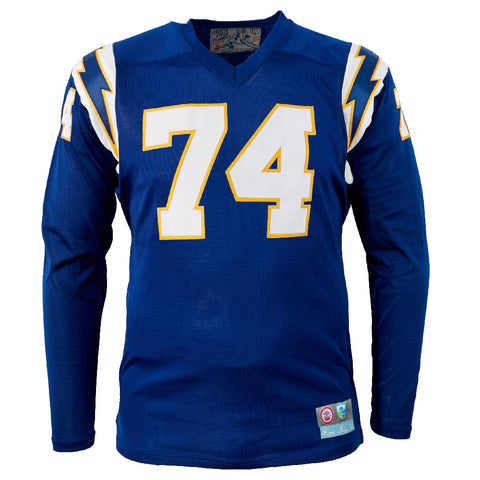 chargers on field jersey