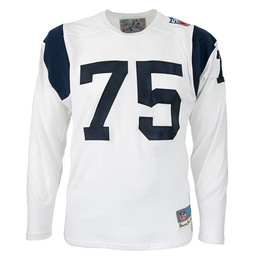 Ebbets Field Flannels Boston Patriots 1966 Durene Football Jersey