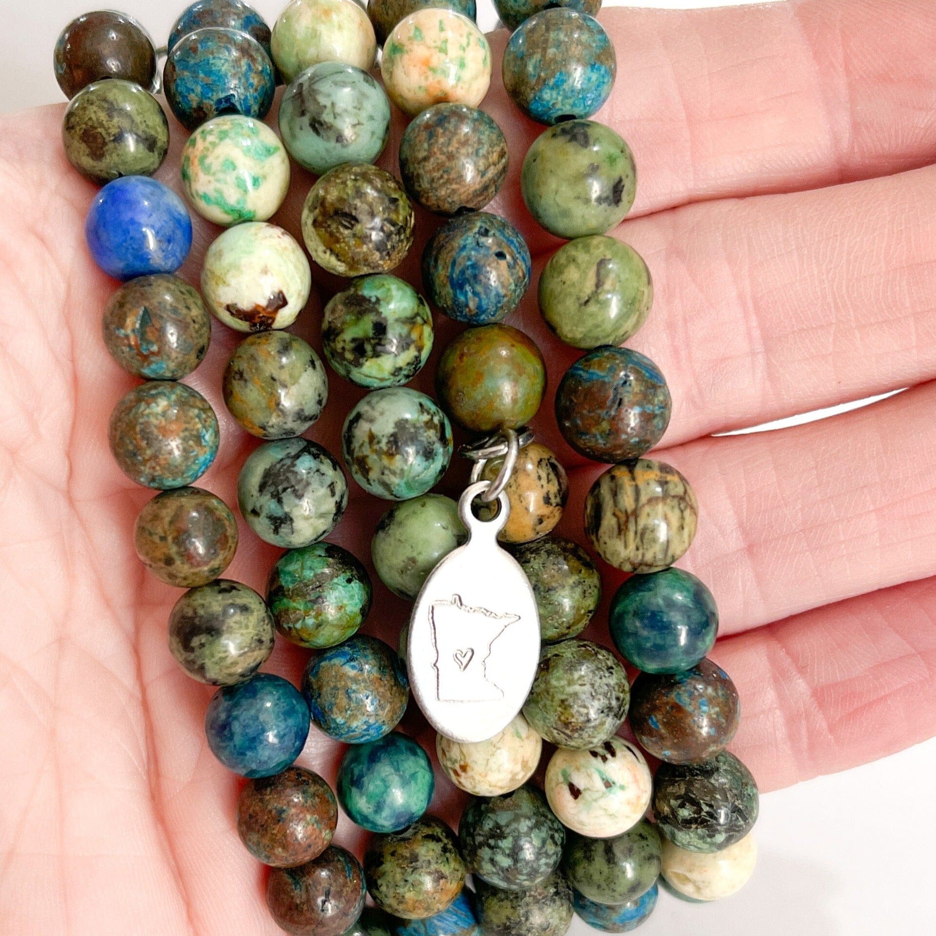 Aqua Terra Jasper 20mm Beads – Estate Beads & Jewelry