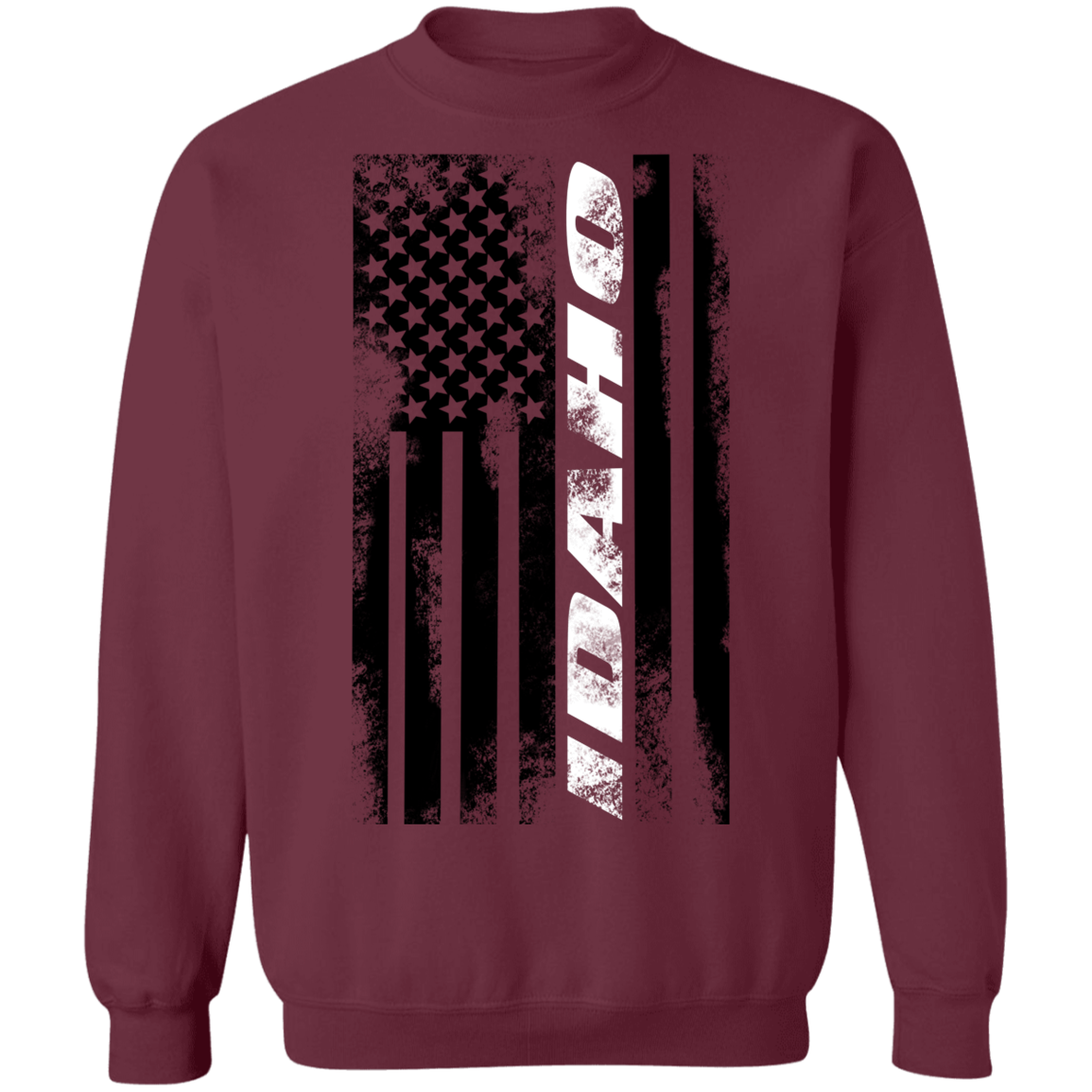 Gear American Flag Idaho Crew