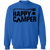 Happy Camper Outdoor Camping Crewneck Sweatshirt