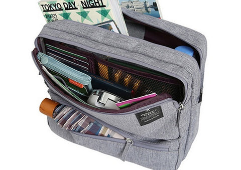 multi compartment carry on luggage