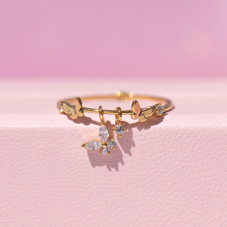 Pretty in Pink Heart Ring – Pandora's Box Inc