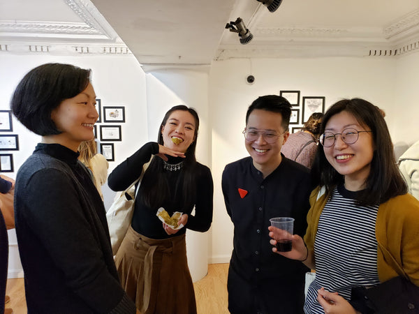 Cartoonists from Asian Babies art exhibition