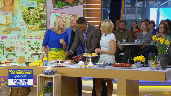 GMA Easter segment with Pearl River bowls