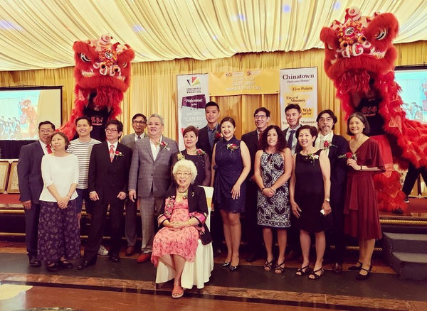 Honorees at the 2019 Explore Chinatown gala and benefit dinner