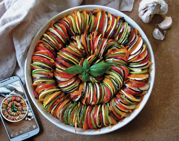 Ratatouille dish