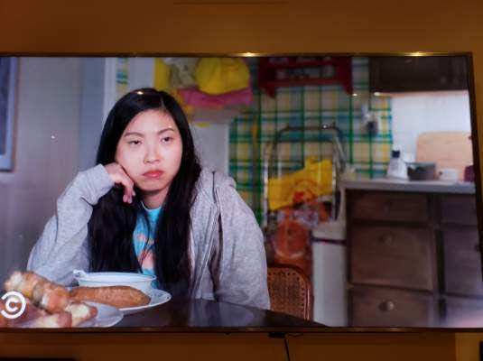 Nora frowns on Awkwafina is Nora from Queens