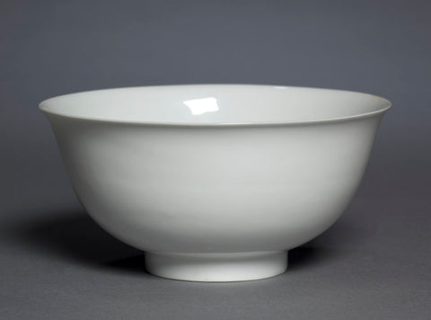Sweet white porcelain bowl