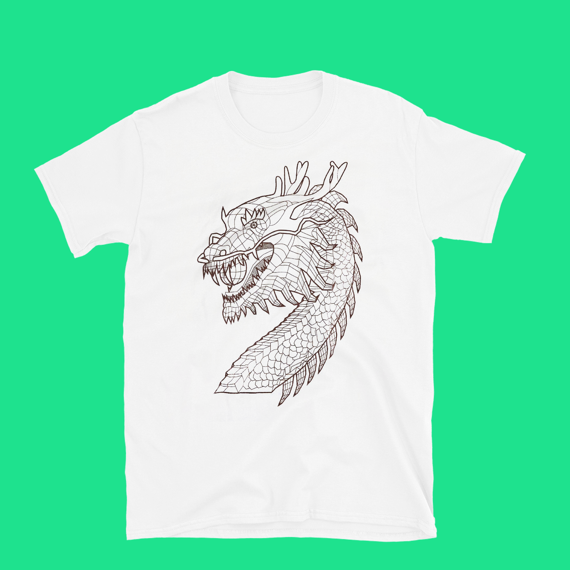 Moca Dragon T Shirt Pearl River Mart