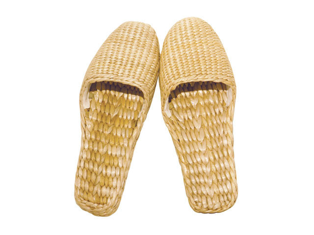 japanese straw slippers