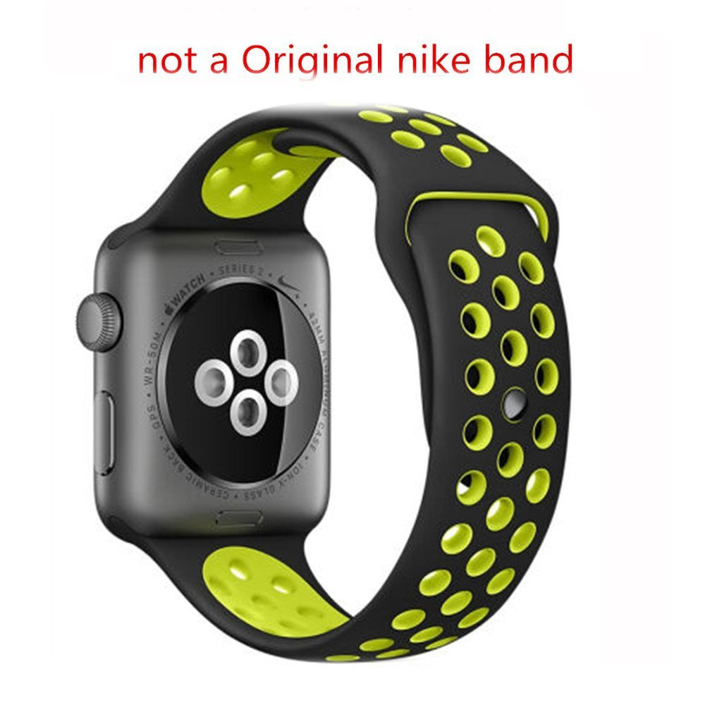 nike olive green apple watch band