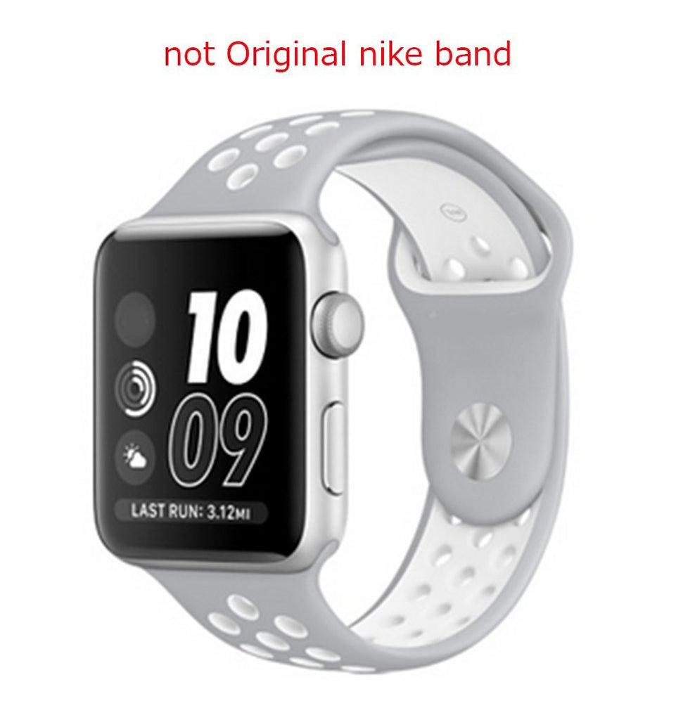 grey nike apple watch band