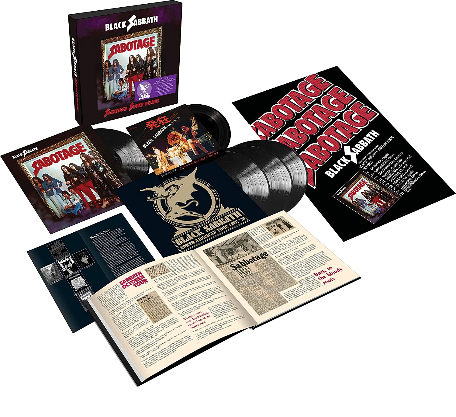Black Sabbath - Live Evil - SUPER DELUXE edition - Limited 4 LP Box se –  Orbit Records
