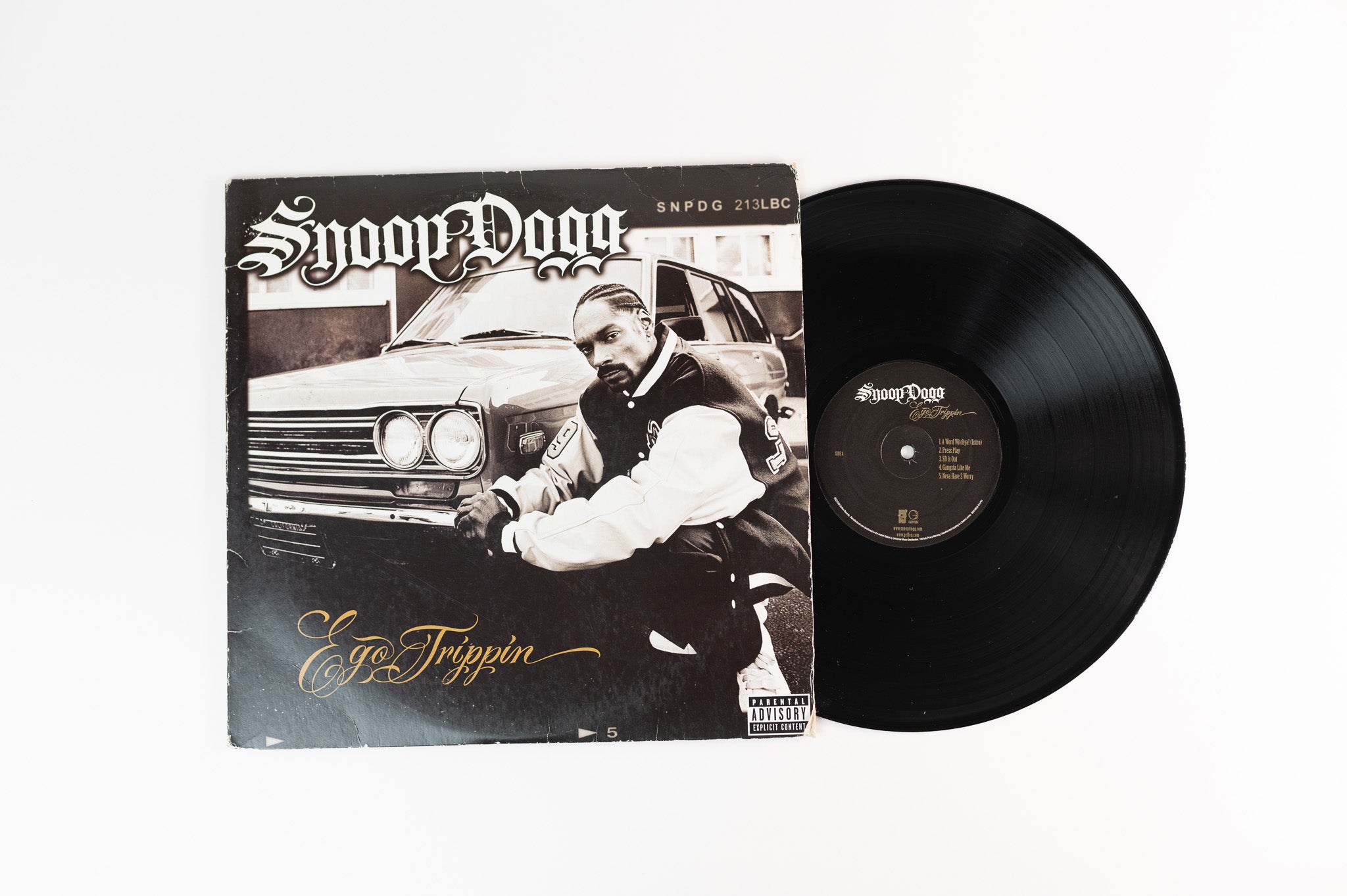 レオパードフラワーブラック Snoop dogg Ego Trippin レコード盤