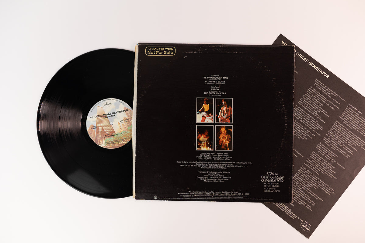 Van Der Graaf Generator - Godbluff on Mercury – Plaid Room Records