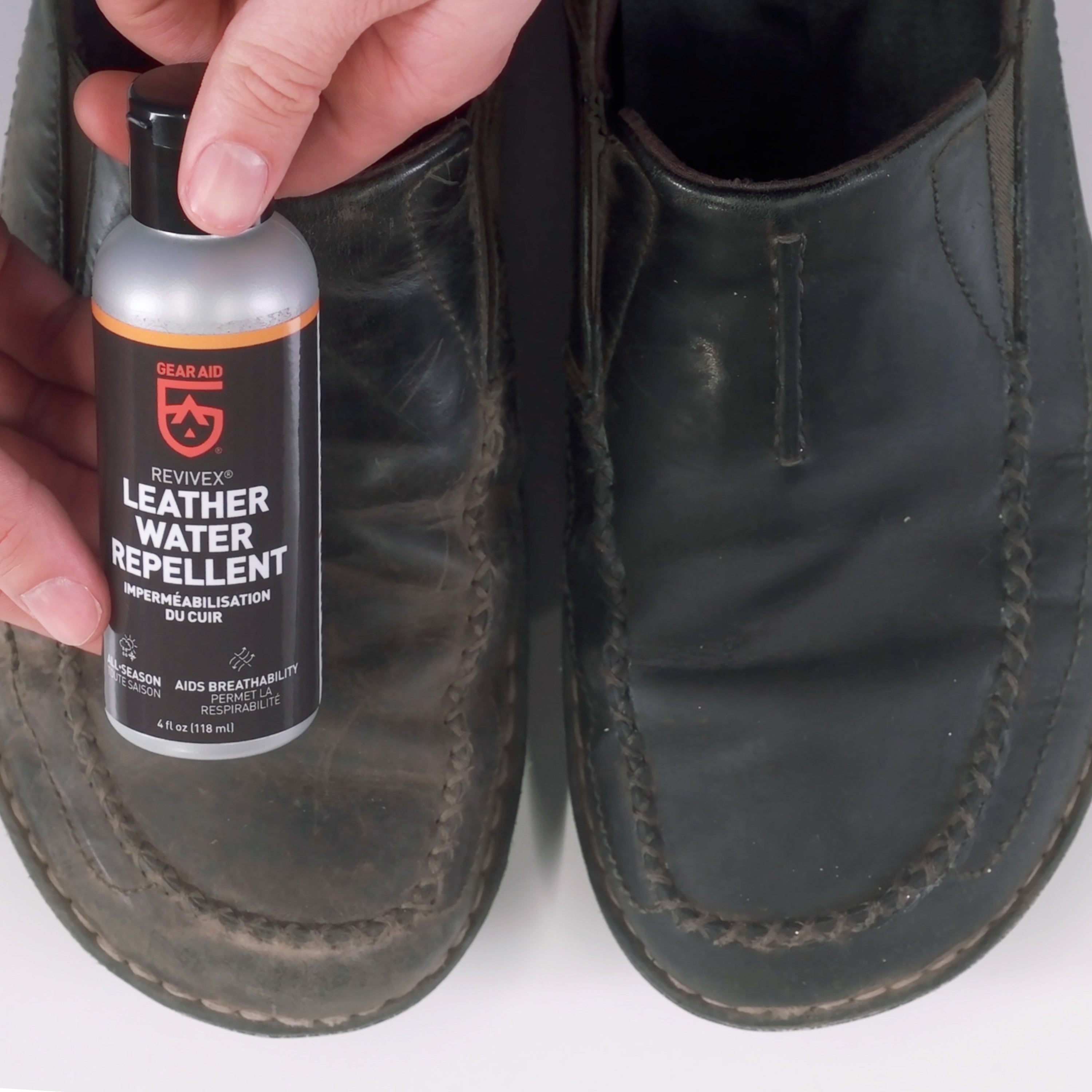 water repellent for leather shoes