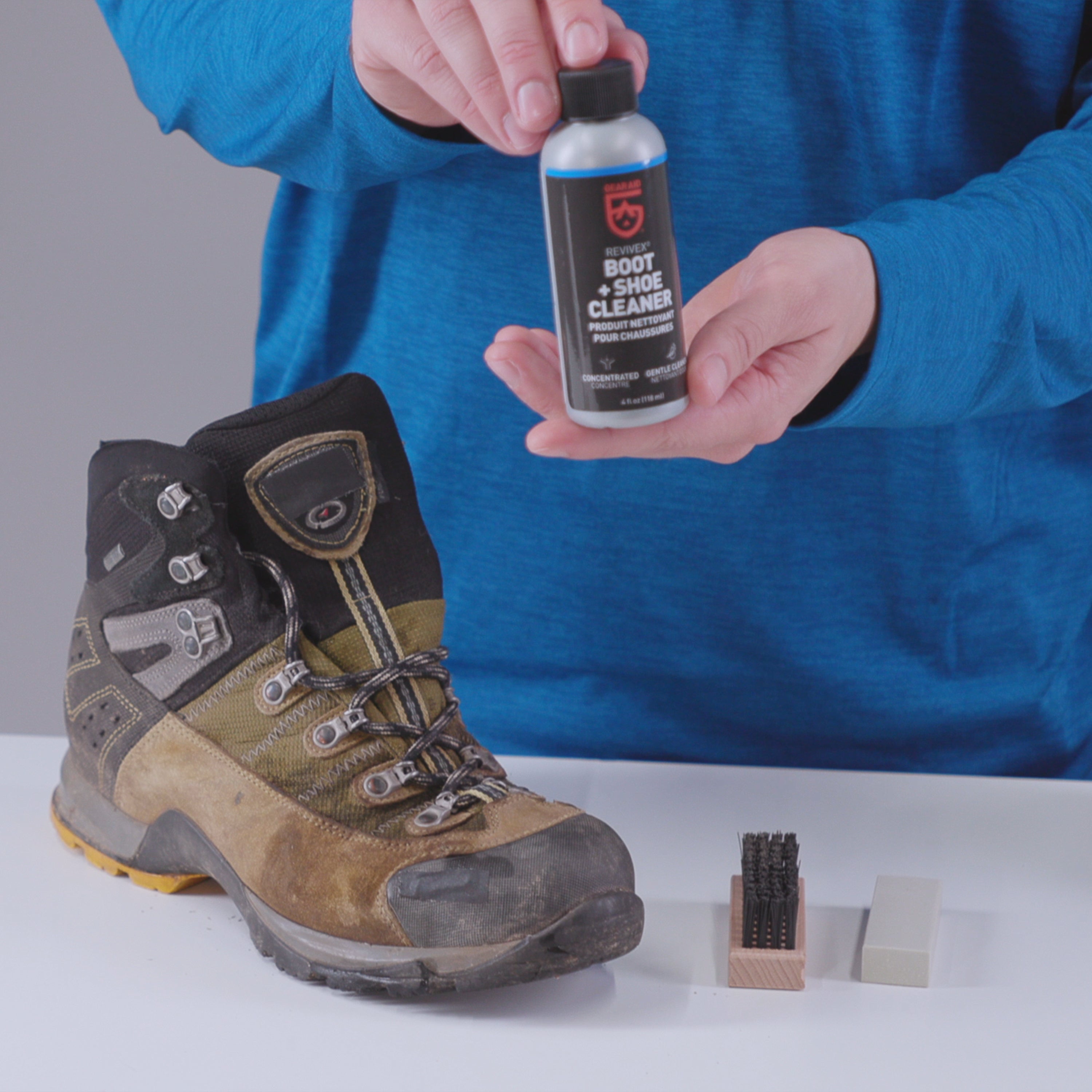 hiking boot cleaner