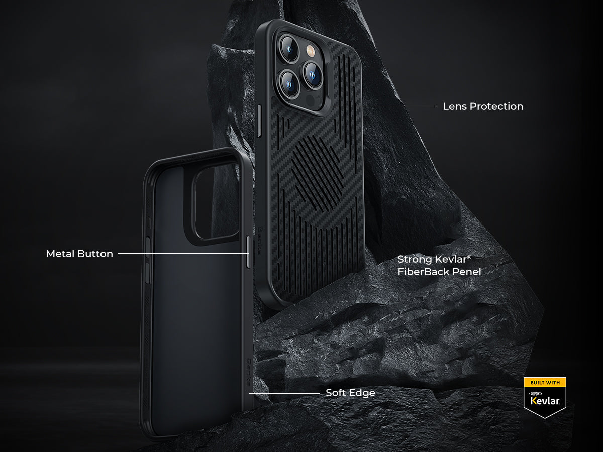 Benks MagSafe Military-Grade Drop Protection Nova Hybrid Aramid Fiber Cooling Case Cover