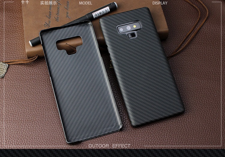 Oatsbasf Ultra Thin Luxury Pure Carbon Fiber Case Cover Armor King Case