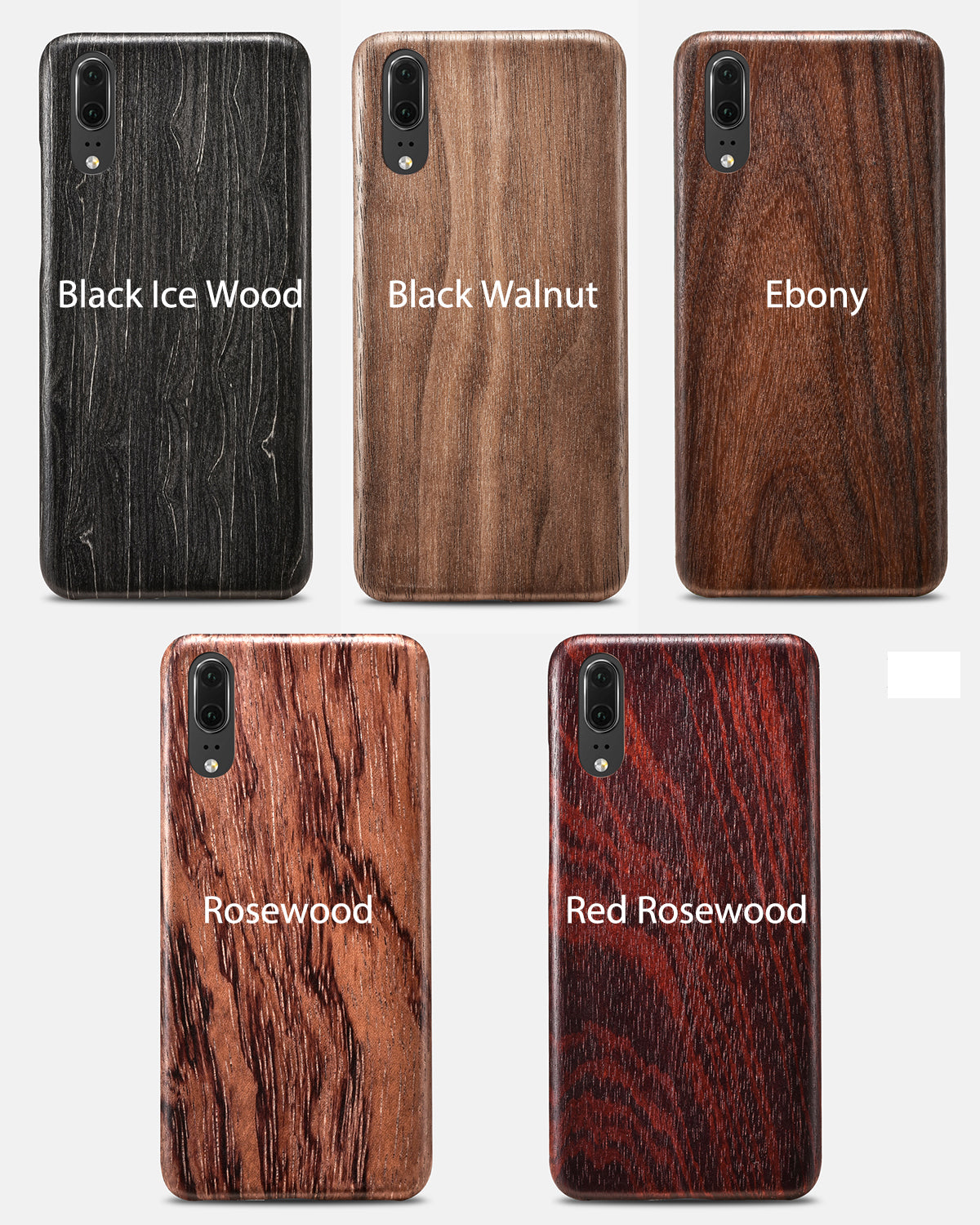 SHOWKOO Kevlar Natural Wood Ultra Slim Case Cover