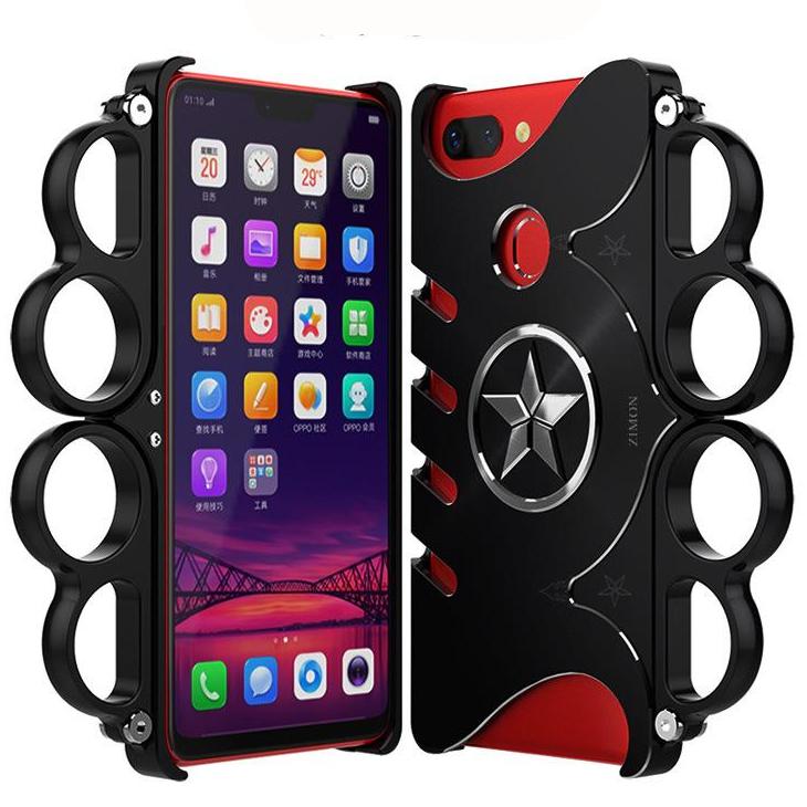 Aluminum Brass Knuckle Bumper,metal Knuckle Case for iPhone 6