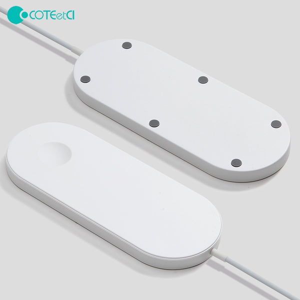 COTEetCI Fast Charging Wireless Charger for Smartphones & Apple Watch