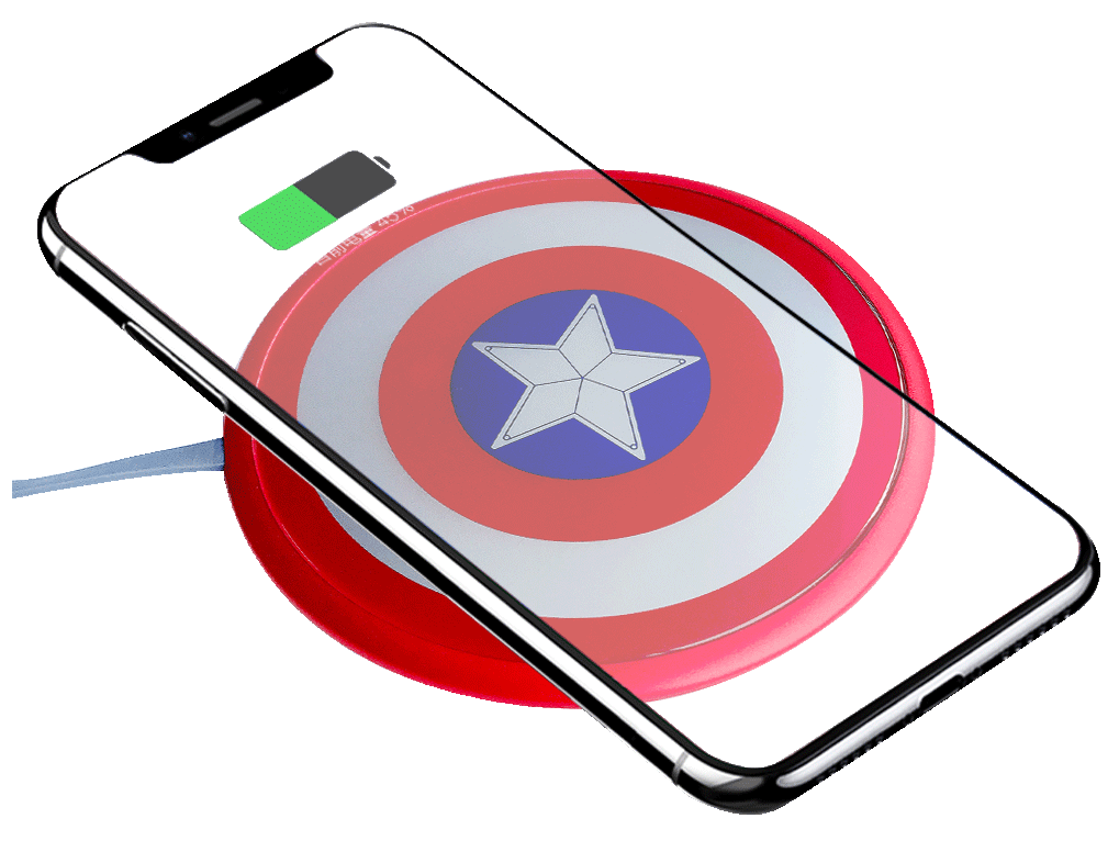 UKA Marvel Avengers 10W Fast Charging Pad Wireless Charger – Armor King Case