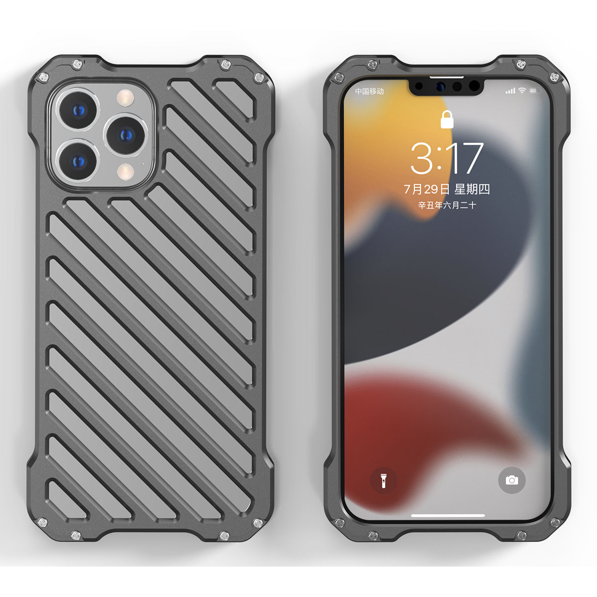 Direct Paard Feest R-Just Breathable Armor Shockproof Aluminum Shell Metal Case with Lens –  Armor King Case
