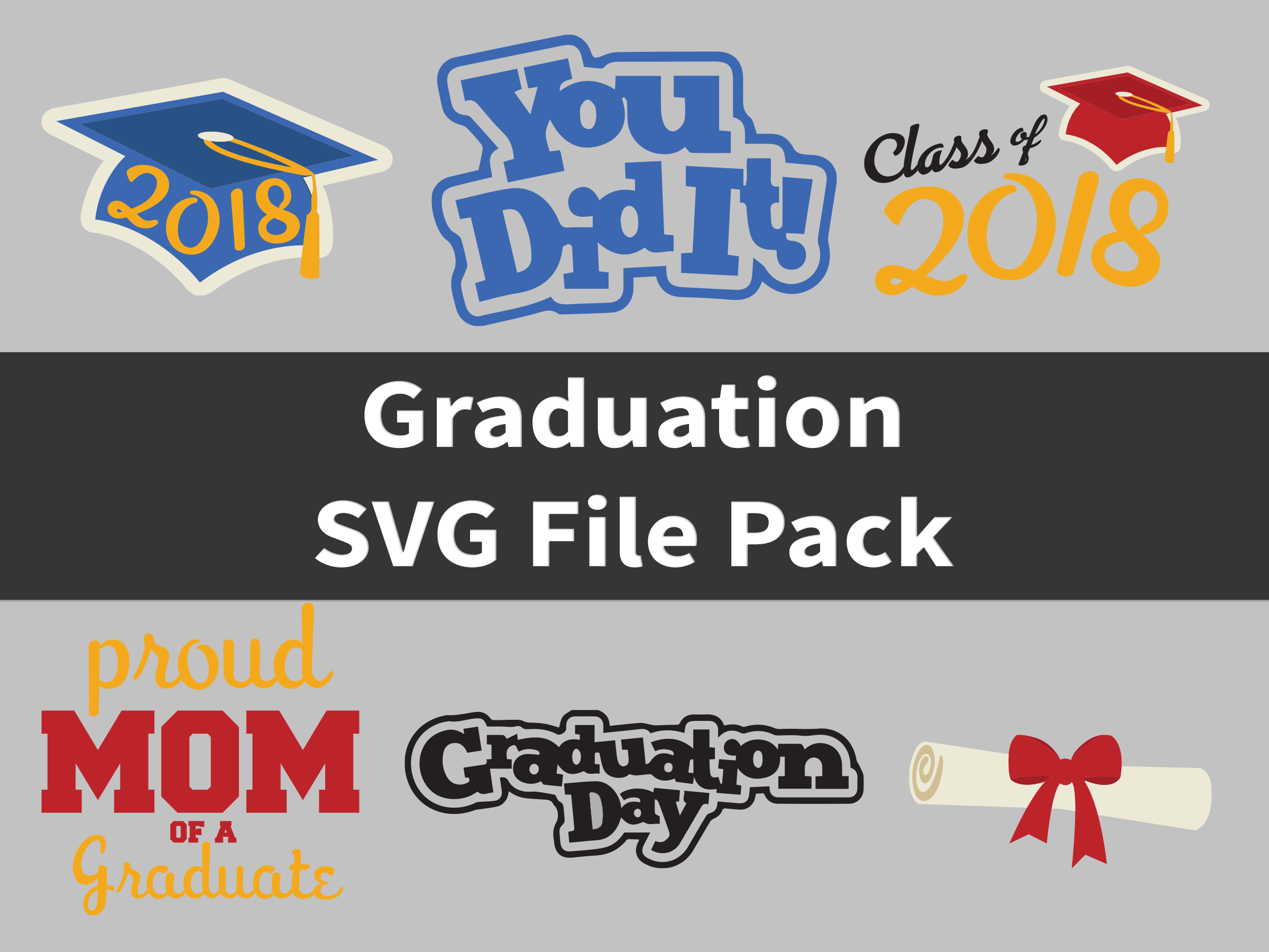 Download Graduation Svg File Pack