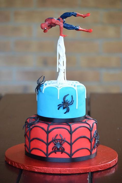 9 Ways To Decorate A Spiderman Birthday Cake Baking Time Club