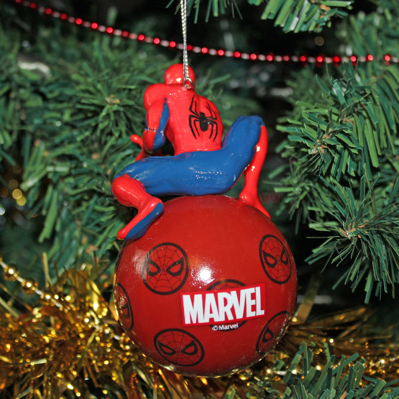 Spiderman 3D Shaped Hanging Christmas Tree Decoration Bauble – Baking Time  Club