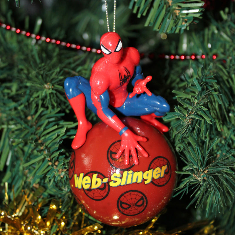 Spiderman 3D Shaped Hanging Christmas Tree Decoration Bauble – Baking Time  Club