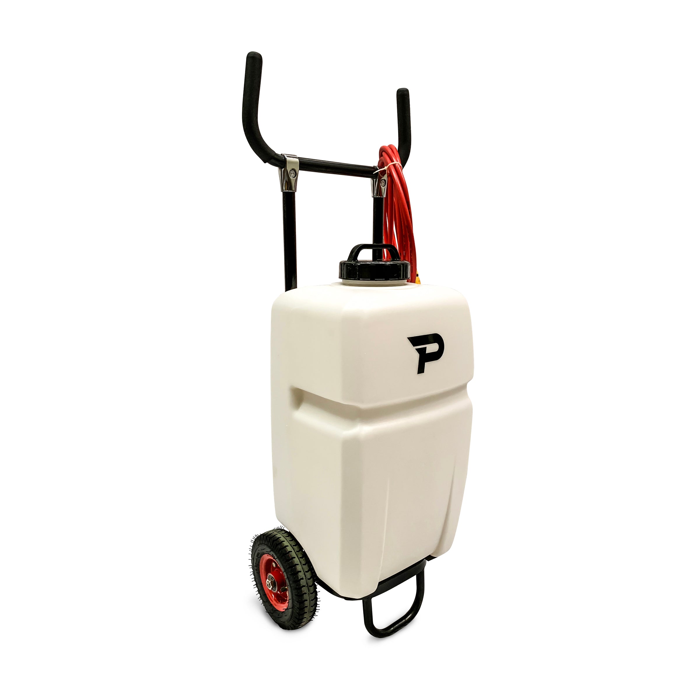 Mobile water tank with pump