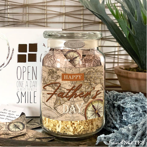 Happy Father's Day Time Travel Jar of Notes
