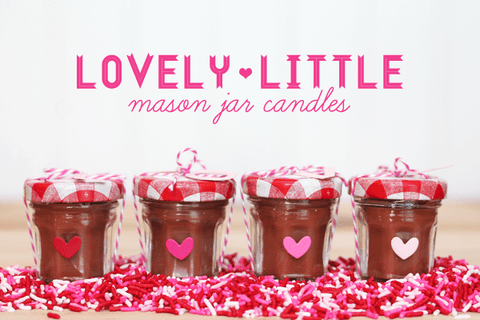 mason jar gifts Valentine's Day