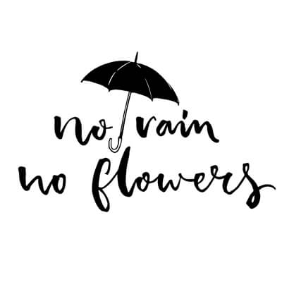 No Rain No Flowers