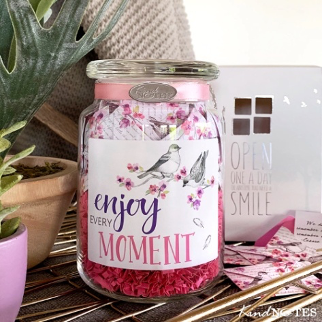 Enjoy Every Moment Jar of Notes 