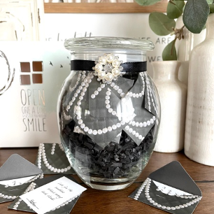 Upscale Glam Jar of Notes
