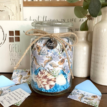 Sea Treasures Jar of Notes.