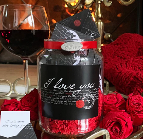 Romantic I Love You Jar