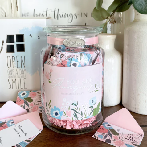 Love Your Fabulous Self Jar of Notes