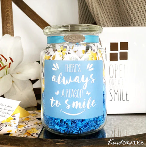 Reason to Smile Jar of Notes