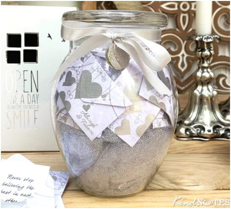 Always and Forever Jar of Notes