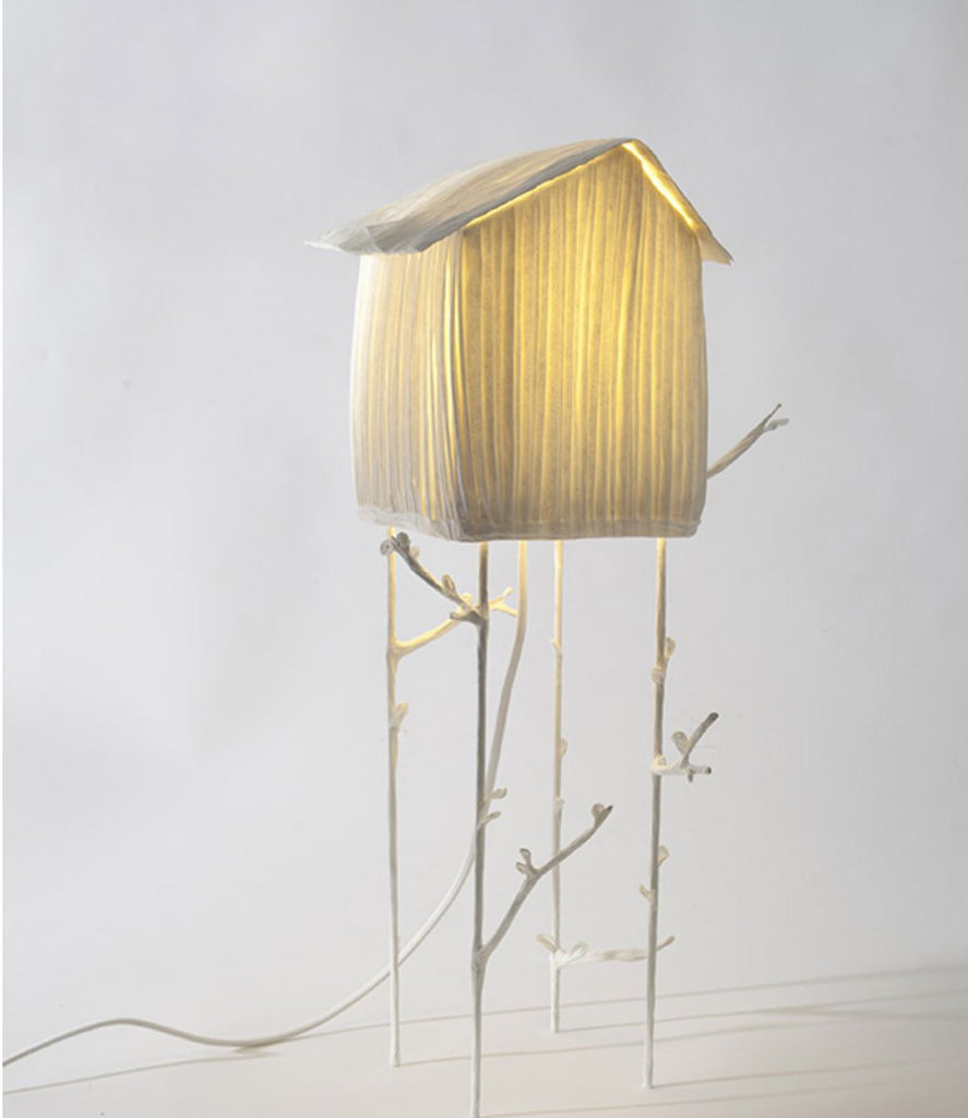 Papier-Mâché Sculptures Act as Elegant Lamps - Adventures of Yoo