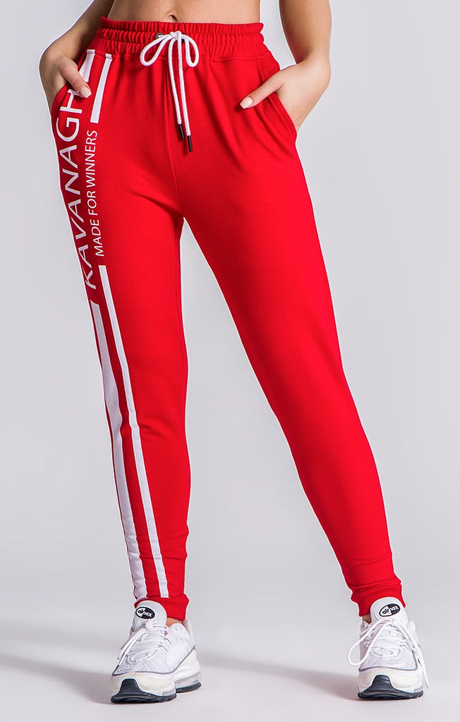 Red Champion Racer Joggers | Tracksuits | Gianni Kavanagh Women – UB ...